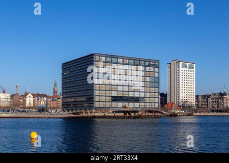 Kopenhagen, Dänemark, 27. Februar 2019: Blick auf das Nykredit-Gebäude am Hafen, Europa Stockfoto