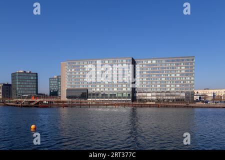 Kopenhagen, Dänemark, 27. Februar 2019: Außenansicht des Mariott Hotels im Zentrum von Kopenhagen Stockfoto