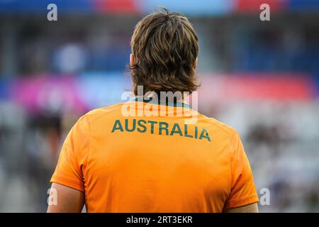 Saint-Denis, Frankreich, Frankreich. September 2023. Illustration während der Weltmeisterschaft 2023, Pool C Spiel zwischen Australien und Georgien im Stade de France am 09. September 2023 in Saint-Denis bei Paris, Frankreich. (Bild: © Matthieu Mirville/ZUMA Press Wire) NUR REDAKTIONELLE VERWENDUNG! Nicht für kommerzielle ZWECKE! Stockfoto