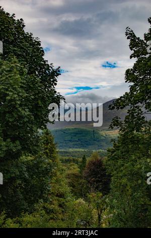 Technisches Spektakel der Treppe von Neptun im malerischen Banavie in der Nähe von Ben Nevis, Schottland Stockfoto