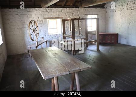 Mount Grace Priory, Haus und Gärten Stockfoto