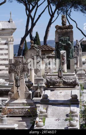 Cimitero delle Porte Sante (der Friedhof der Heiligen Türen) in Florenz, Italien Stockfoto