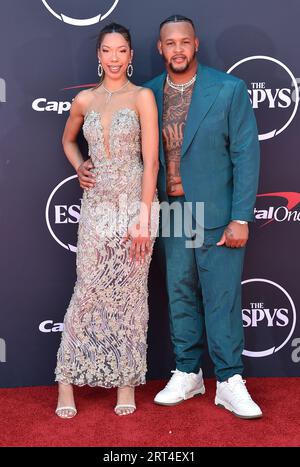 12. Juli 2023, Hollywood, Kalifornien, USA: Dion Dawkins kommt für die ESPY Awards 2023 im Dolby Theatre an. (Bild: © Lisa O'Connor/ZUMA Press Wire) NUR REDAKTIONELLE VERWENDUNG! Nicht für kommerzielle ZWECKE! Stockfoto