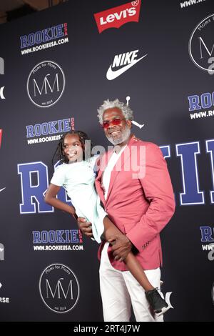 New York, New York, USA. September 2023. Charles Oakley nimmt an der 13. Jährlichen Rookie USA Fashion Show auf der Iron 23 Teil. (Bild: © Luiz Rampelotto/ZUMA Press Wire) NUR REDAKTIONELLE VERWENDUNG! Nicht für kommerzielle ZWECKE! Stockfoto