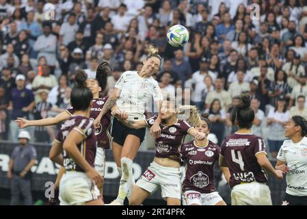 Gabi Zanotti von Corinthians während des Spiels gegen Ferroviária im Finale der brasilianischen Frauenmeisterschaft 2023, in der Neo Química Arena, östlich von São Paulo, diesen Sonntag, den 10. Quelle: Brasilien Photo Press/Alamy Live News Stockfoto