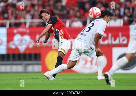 Saitama, Japan. September 2023. Takahiro Sekine (Reds) Fußball/Fußball : 2023 J. League YBC Levain Cup Viertelfinale zwischen Urawa Red Diamonds 3-0 Gamba Osaka im Saitama Stadium 2002 in Saitama, Japan. Quelle: Naoki Morita/AFLO SPORT/Alamy Live News Stockfoto