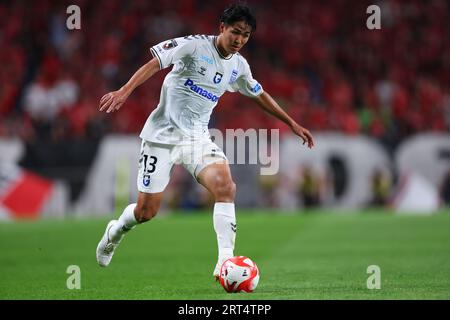 Saitama, Japan. September 2023. Ryu Takao (Gumba) Fußball/Fußball : 2023 J. League YBC Levain Cup Viertelfinale zwischen Urawa Red Diamonds 3-0 Gamba Osaka im Saitama Stadium 2002 in Saitama, Japan. Quelle: Naoki Morita/AFLO SPORT/Alamy Live News Stockfoto