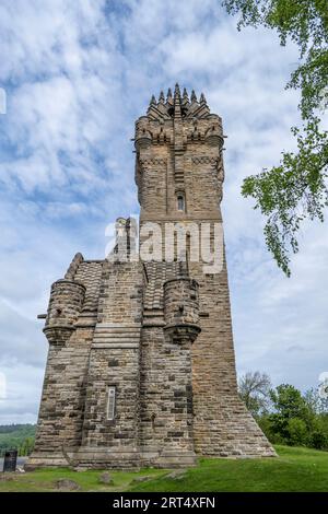 National Wallace Monument in der Nähe von Stirling Scotland Stockfoto