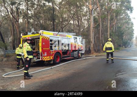 Bushfire Brigade, Ku-Ring-Gay National Park, Australien Stockfoto