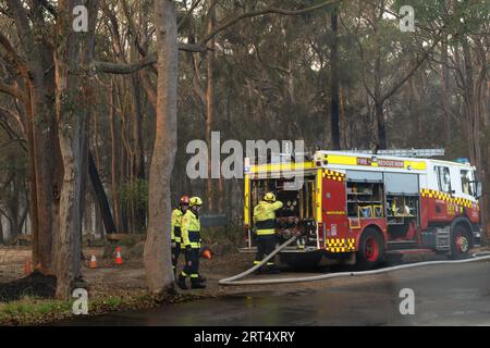 Bushfire Brigade, Ku-Ring-Gay National Park, Australien Stockfoto