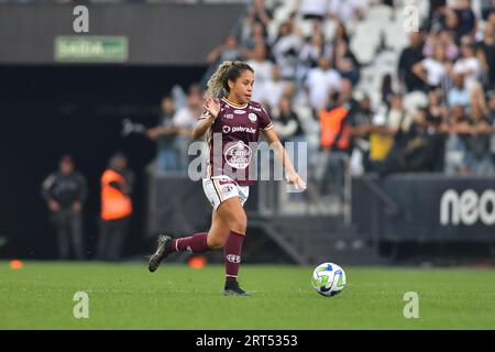 SAO PAULO, BRASILIEN - 10. SEPTEMBER: Spiel zwischen Corinthians und Ferroviaria im Finale der brasilianischen Liga Serie A in der Neo Química Arena am 10. September 2023 in São Paulo, Brasilien. (Foto: Leandro Bernardes/PxImages) Credit: PX Images/Alamy Live News Stockfoto