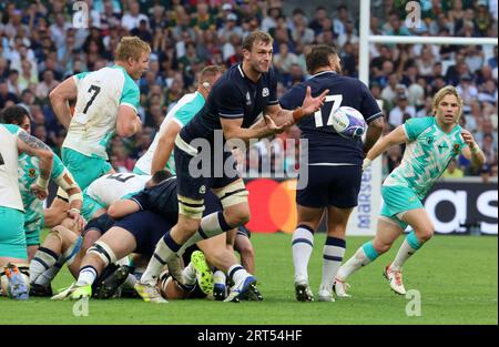 Marseille, Frankreich. September 2023. Die Rugby-Weltmeisterschaft, Frankreich. , . In Marseille, Frankreich. Foto: Patrick Aventurier/ABACAPRESS.COM Credit: Abaca Press/Alamy Live News Credit: Abaca Press/Alamy Live News Stockfoto