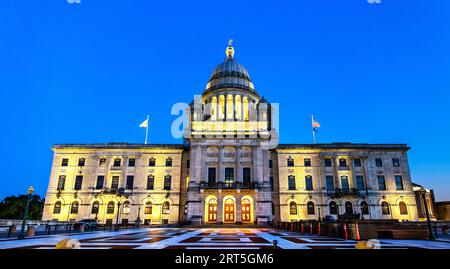 Rhode Island State House, die Hauptstadt des Staates Rhode Island in Providence Stockfoto