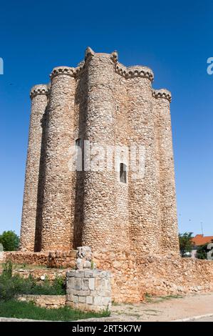 Schloss Villarejo de Salvanés Stockfoto