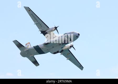 Torre del Mar International Air Show, Málaga, Spanien. September 2023. CASA CN-235 von Guardia Civil. Stockfoto