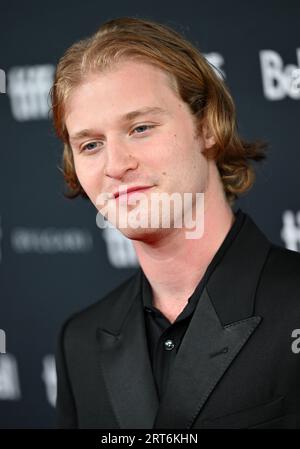 Toronto, Kanada. September 2023. Fred Hechinger nimmt an der Weltpremiere von „Hell of a Summer“ im Royal Alexandra Theatre während des Toronto International Film Festival in Toronto, Kanada, am Sonntag, den 10. September 2023 Teil. Foto von Chris Chew/UPI Credit: UPI/Alamy Live News Stockfoto