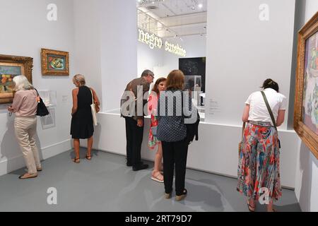 Paris, Frankreich. September 2023. Pressevorschau der Ausstellung „Gertrude Stein und Pablo Picasso die Erfindung der Sprache“ im Luxemburger Museum in Paris, Frankreich, am 11. September 2023. Foto: Lionel Urman/ABACAPRESS.COM Abaca Press/Alamy Live News Stockfoto