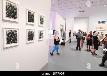 Paris, Frankreich. September 2023. Pressevorschau der Ausstellung „Gertrude Stein und Pablo Picasso die Erfindung der Sprache“ im Luxemburger Museum in Paris, Frankreich, am 11. September 2023. Foto: Lionel Urman/ABACAPRESS.COM Abaca Press/Alamy Live News Stockfoto