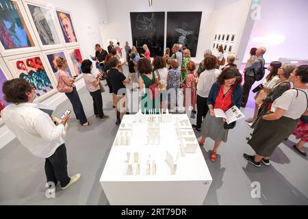 Paris, Frankreich. September 2023. Pressevorschau der Ausstellung „Gertrude Stein und Pablo Picasso die Erfindung der Sprache“ im Luxemburger Museum in Paris, Frankreich, am 11. September 2023. Foto: Lionel Urman/ABACAPRESS.COM Abaca Press/Alamy Live News Stockfoto