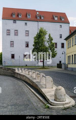 Bad Langensalza ist eine Kurstadt in Thüringen. Sie ist eine der historisch bedeutendsten Städte des Thüringer Beckens und hat eine reiche Geschichte Stockfoto