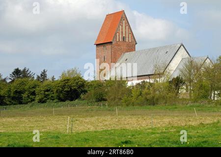 St. Severin in Keitum Stockfoto