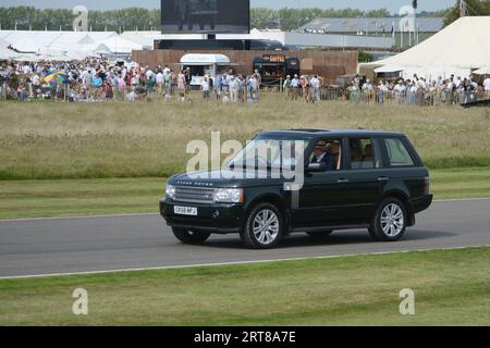 2009 Range Rover – offizielles Fahrzeug von HM Queen Elizabeth II Stockfoto