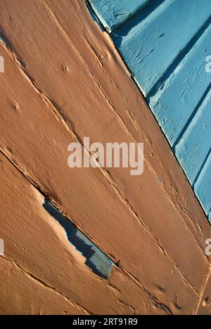 Strandhütten, Small Hope Beach, Shanklin, Isle of Wight, Hampshire, England. Stockfoto