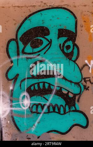 Graffiti in Albuquerque, New Mexico Stockfoto