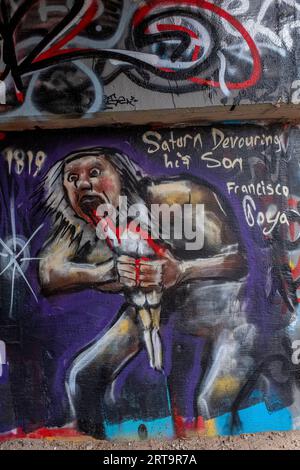 Graffiti in Albuquerque, New Mexico Stockfoto