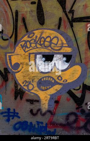 Graffiti in Albuquerque, New Mexico Stockfoto
