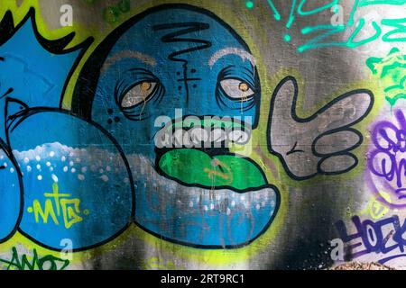 Graffiti in Albuquerque, New Mexico Stockfoto