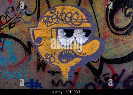 Graffiti in Albuquerque, New Mexico Stockfoto