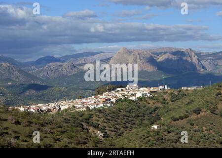 In der Nähe von Colmenar im Parque Natural Montes de Malaga, Andalusien, Spanien Stockfoto