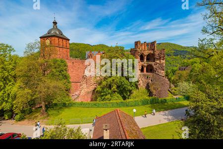 Schloss Heidelberg, Baden-Württemberg, Deutschland Stockfoto