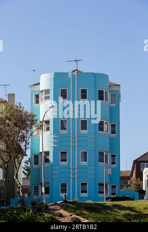 Beach Apartments, Bondi Beach, Sydney, NSW, Australien. Stockfoto