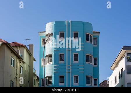 Beach Apartments, Bondi Beach, Sydney, NSW, Australien. Stockfoto