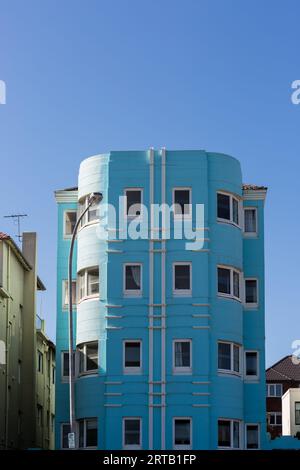 Beach Apartments, Bondi Beach, Sydney, NSW, Australien. Stockfoto