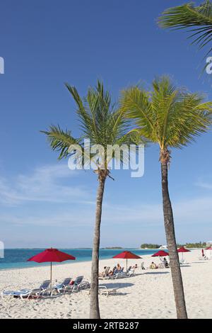 Brigantine Beach, Treasure Cay, Great Abaco, Bahamas Stockfoto