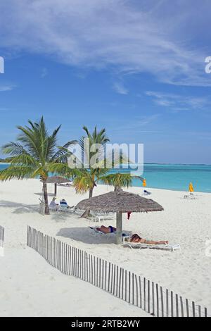 Brigantine Beach, Treasure Cay, Great Abaco, Bahamas Stockfoto