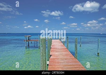 New Plymouth, Green Turtle Cax, Abacos, Bahamas Stockfoto