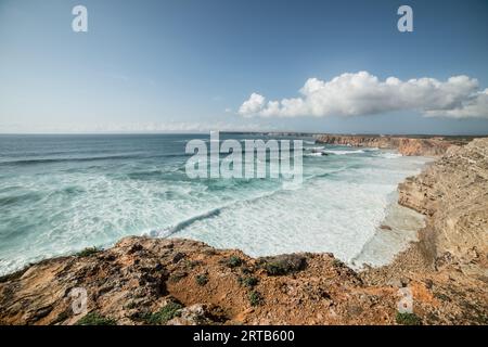 Küste, Algarve, Portugal, Februar 2019 Stockfoto