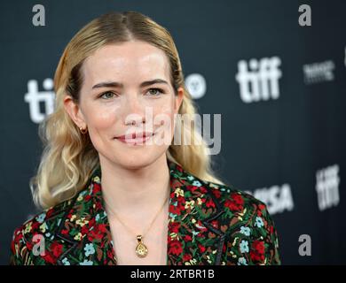 Toronto, Kanada. September 2023. Willa Fitzgerald nimmt an der Premiere von „Wildcat“ im Royal Alexandra Theatre während des Toronto International Film Festival in Toronto, Kanada, am Montag, den 11. September 2023 Teil. Foto von Chris Chew/UPI Credit: UPI/Alamy Live News Stockfoto