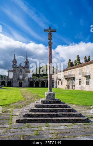 Kirche San Antonio de Padua, Pazo de Oca, A Estrada, Galicien, Spanien Stockfoto