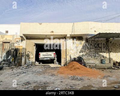 Mauretanien, Nouakchott, Kutschenbauer Stockfoto