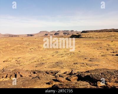 Mauretanien, Region Adrar, Umgebung von Chinguetti, Landschaft Stockfoto