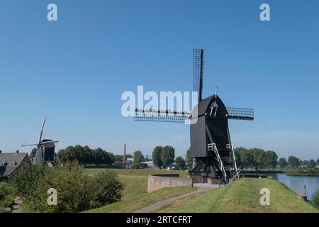 Heusden, Niederlande, historische alte niederländische Festungsstadt Heusden in Nord-Brabant. Stockfoto