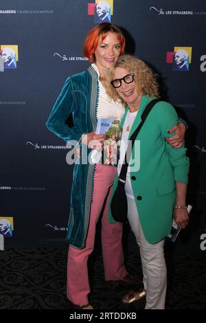 Roter Teppich im Lee Strasberg Theatre Stockfoto