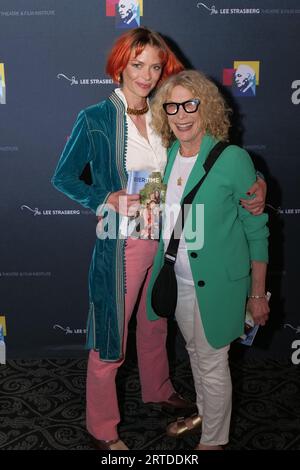 Roter Teppich im Lee Strasberg Theatre Stockfoto