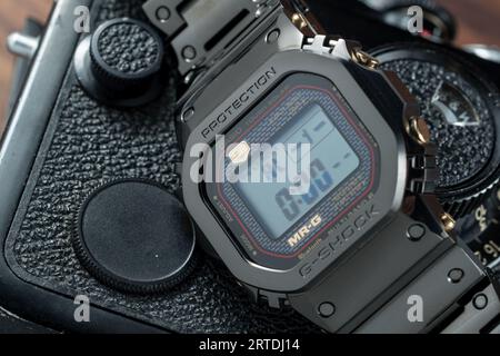 Casio G-Shock MRG-B5000 Stockfoto