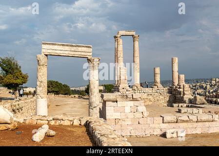 Tempel des Herkules, Amman, Jordanien Stockfoto